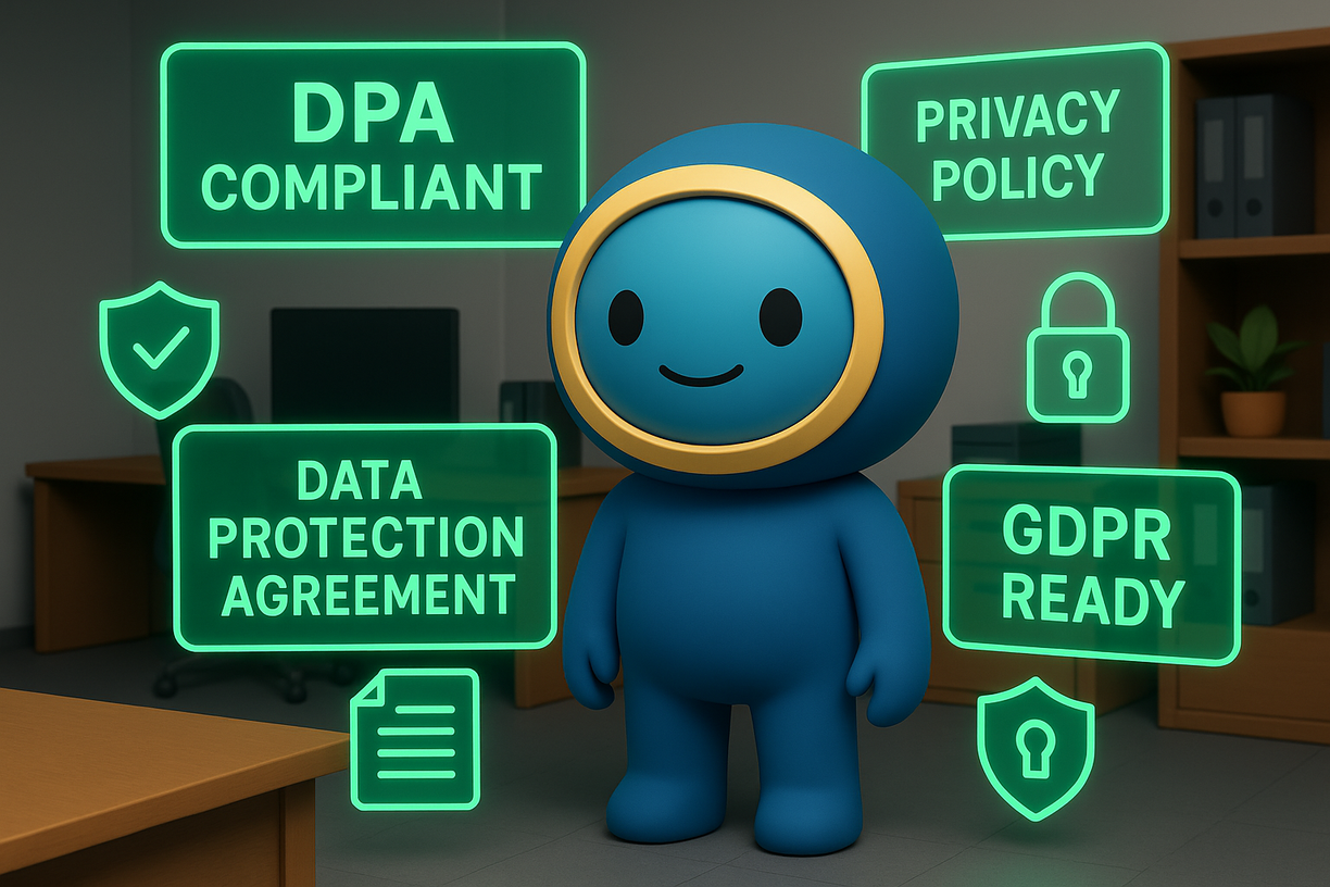 Smlouva o zpracování údajů (DPA) - dokumentace pro shodu s GDPR